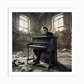 Joker Piano 1 Art Print