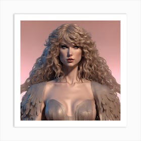 Goddess Taylor Swift Art Print