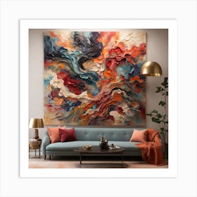 Abstract Painting Art Print