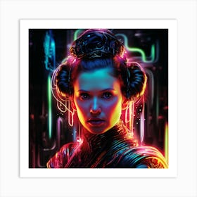 Star Wars Leia Art Print