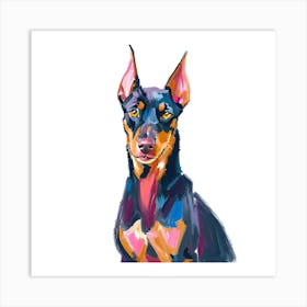 Doberman Pinscher 04 Art Print