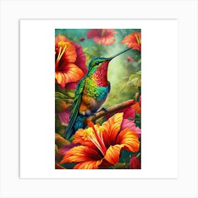 Hummingbird Art Print