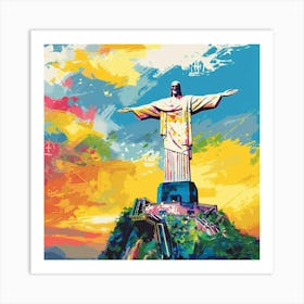 Christ The Redeemer 3 Art Print