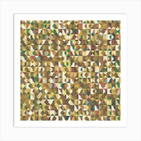 Geometric Pattern 14 Art Print