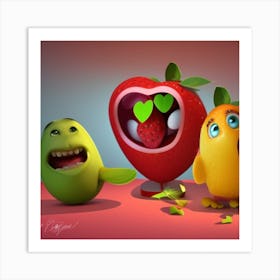 Fruity Art Print