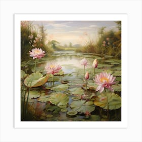 Water Lilies Art Print