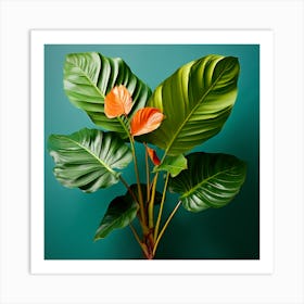 Tropical Plant Art Print