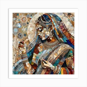 Indian Woman 5 Art Print