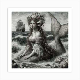 Mermaid Art Print