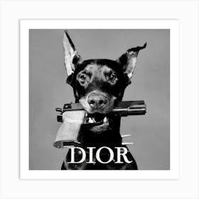 Dior Dog Affiche