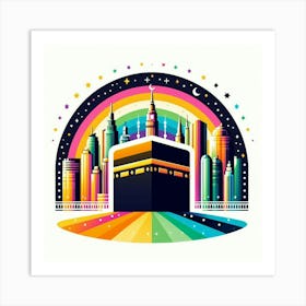 Mecca's Kaaba 2 Art Print