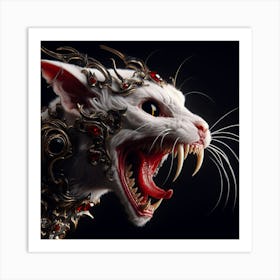 Cat of The Gods 2 Art Print