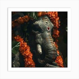 Ganesha 8 Art Print