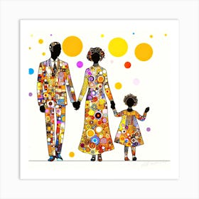Family Is Everything - Family Values Art Print