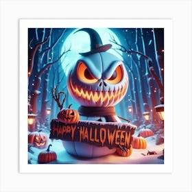 Happy Halloween 2 Art Print