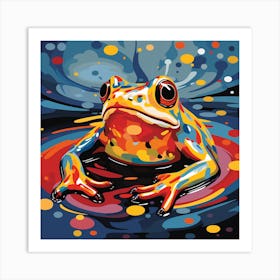 Frog Painting 1 Art Print