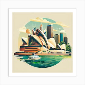 Sydney Opera House 2 Art Print