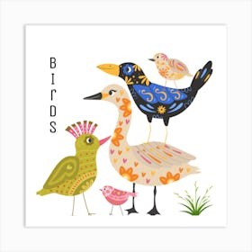 Birds Art Print