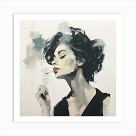 Smoked Art Print