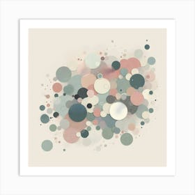 Abstract Circles 8 Art Print