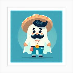 Mexican Character Art Print