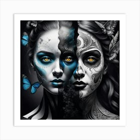 different minds Art Print