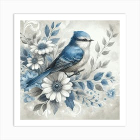 Blue Jay Art Print