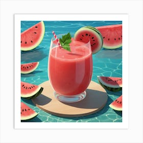 Watermelon 2 Art Print