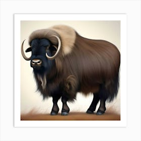 MUSK OX Art Print