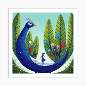 Peacock 16 Art Print