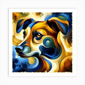 Dog Breed 01 Art Print