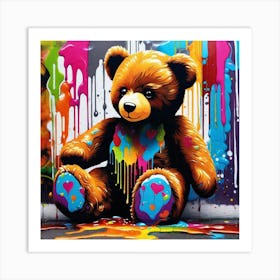Teddy Bear 5 Art Print