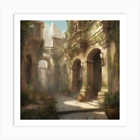 Fantasy Painting, Fantasy Painting, Fantasy Painting 1 Art Print