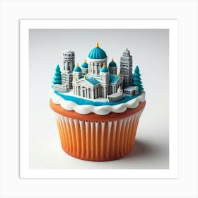 St Petersburg Cupcake 2 Art Print