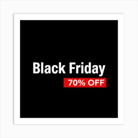 Black Friday Sell Post Templates Design (11) Art Print