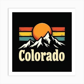 Colorado Art Print