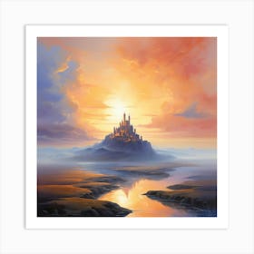 Castle In The Sky Art Print