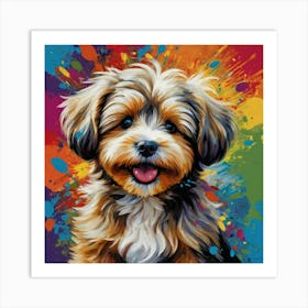 Havanese Pup Art Print