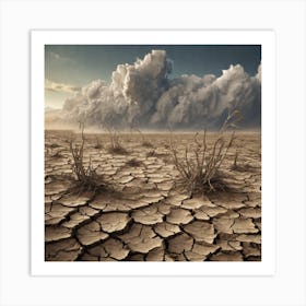 Dry Land 14 Art Print