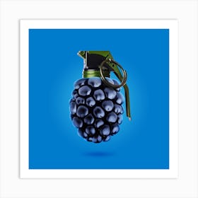 Tasty Bang Square Art Print