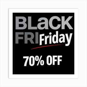 Black Friday Sell Post Templates Design (18) Art Print