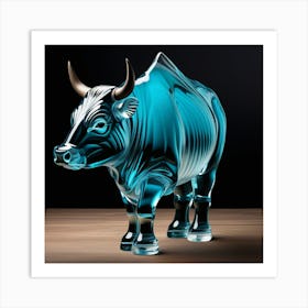 Toro De Vidrio Con Joroba Art Print