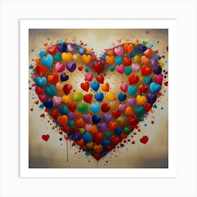 Heart Of Love Art Print