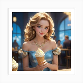 Cinderella 168 Art Print