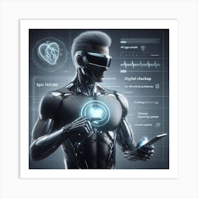 Cyborg 22 Art Print