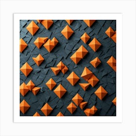 Abstract Geometric Background 4 Art Print