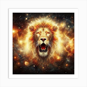 Lion3 Art Print