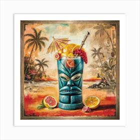 Tiki Drink 5 Art Print