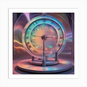 Clock Art Print