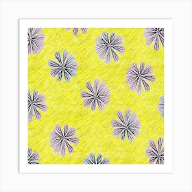 Flower Pattern Art Print